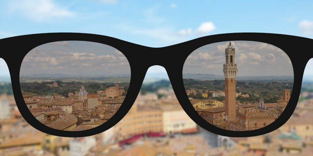 ochelari de soare cu dioptrii, imagine panoramica clara vazuta prin ocheri de soare cu dioptrii | Ofta Total Sibiu