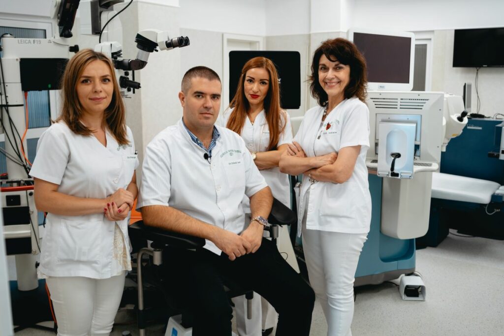 echipa clinicii de oftalmologie dr stanila sibiu